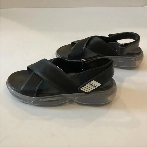 Prada Black Cloudburst
Sandals, Women's 37 (US 7) - Picture 1 of 8